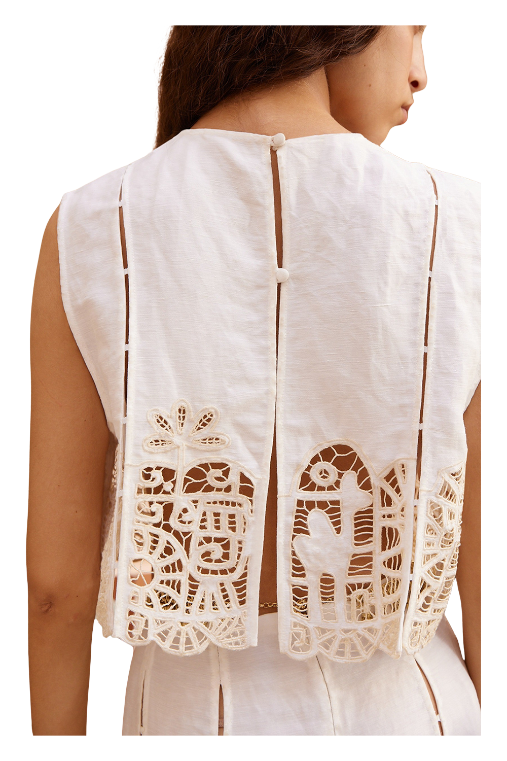 Rosemary Embroidered Top