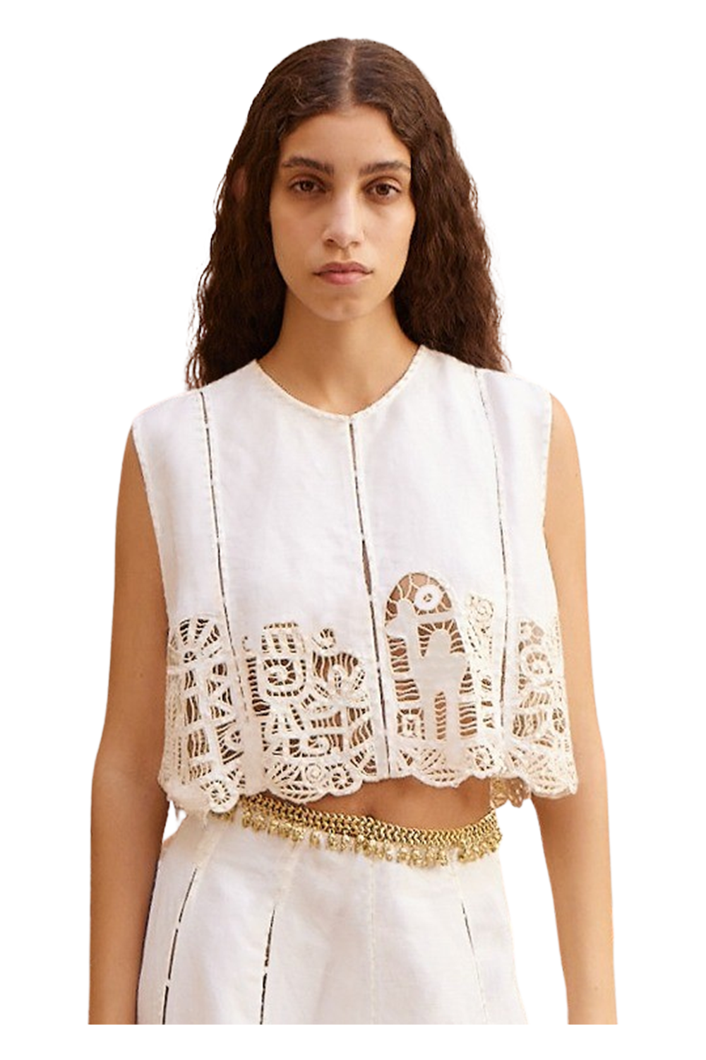 Rosemary Embroidered Top