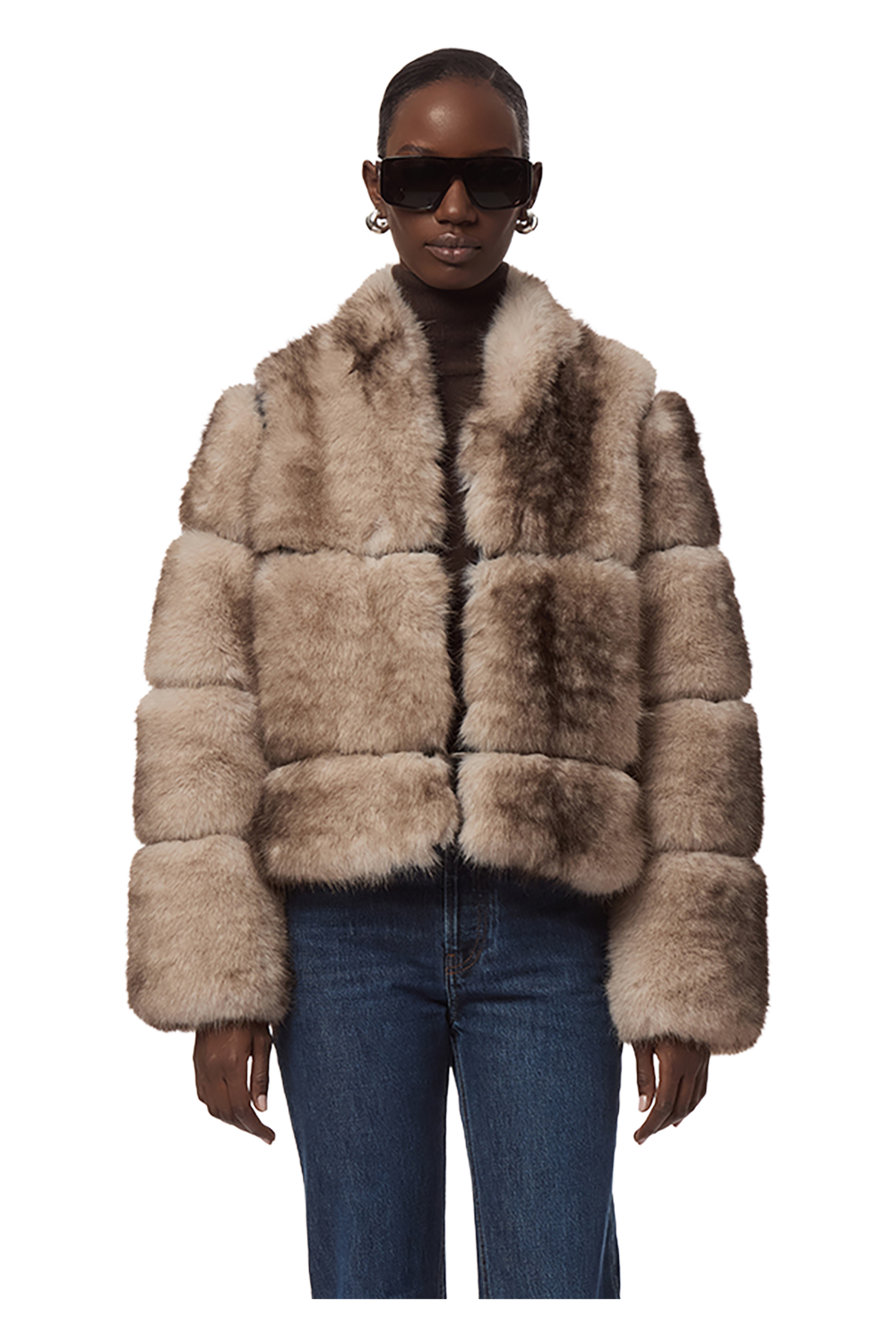 Sai Coat - Grey Mink