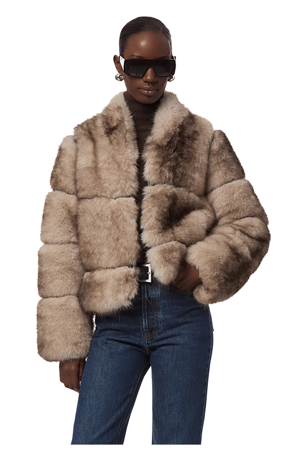 Sai Coat - Grey Mink