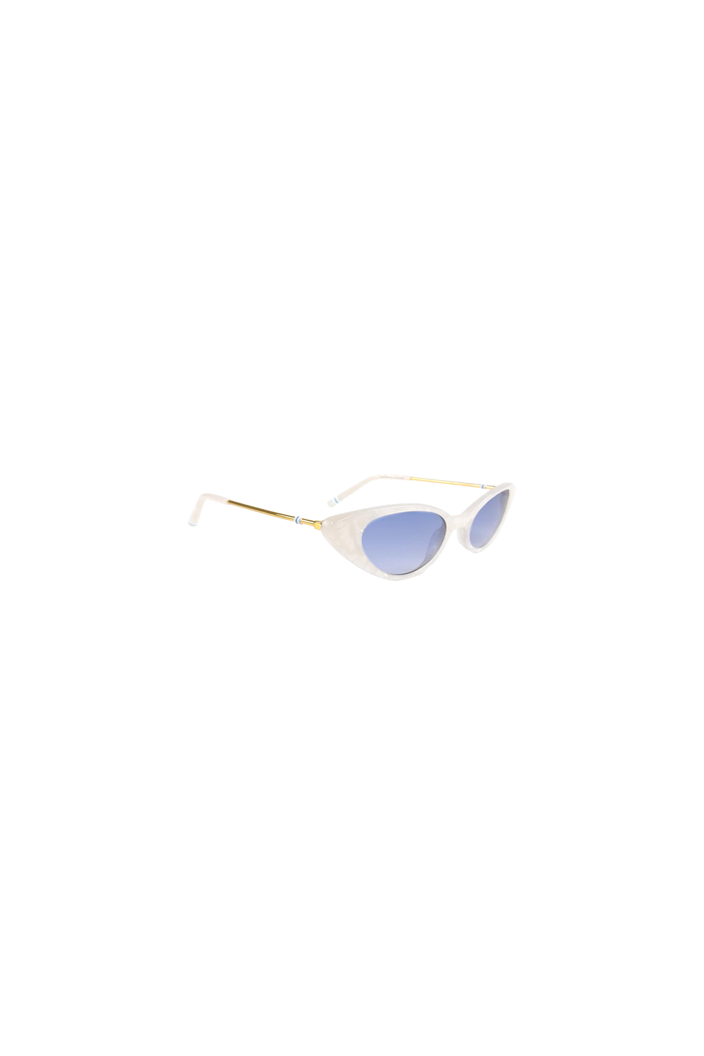 Seascape Sunglasses - White Marble