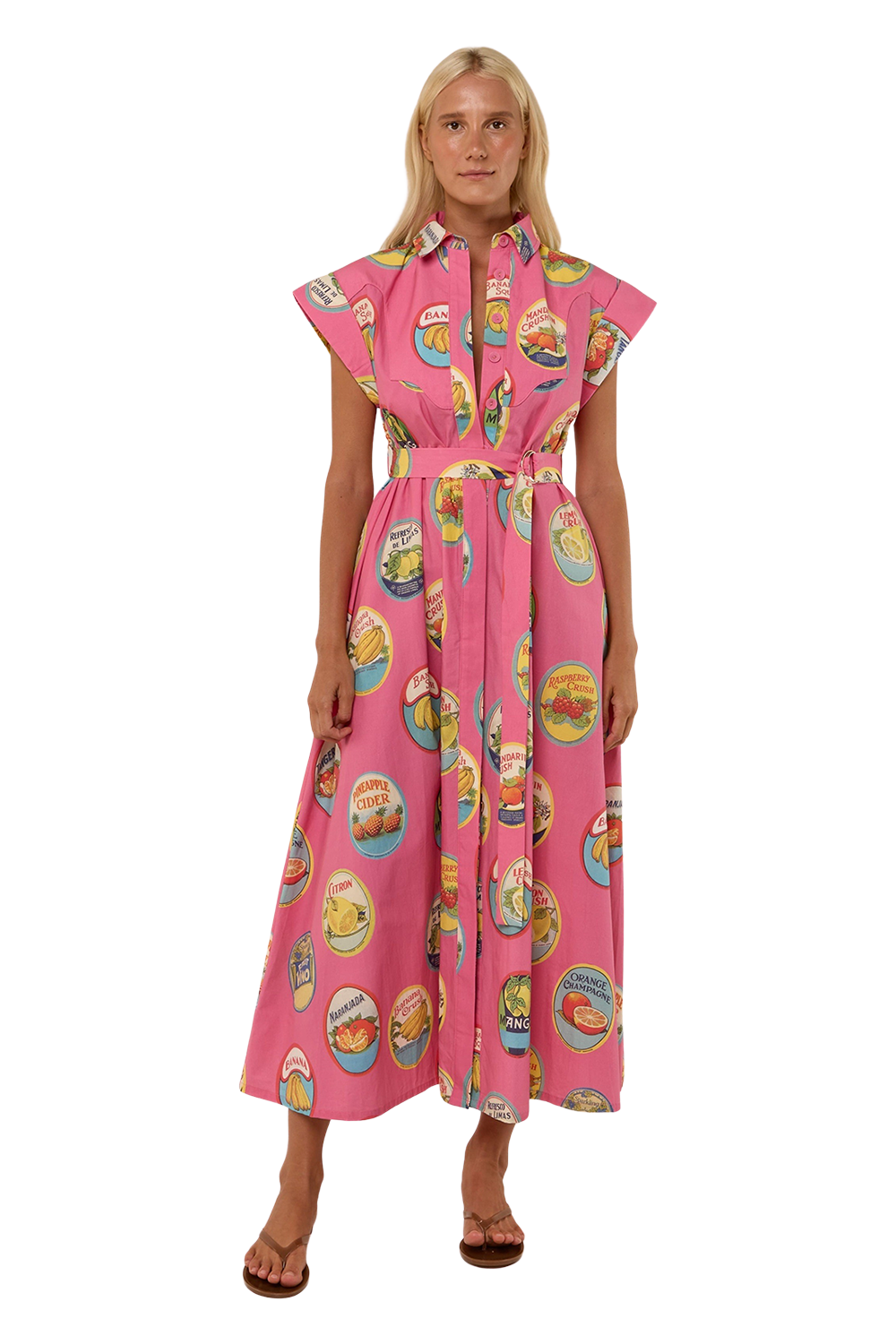 Siren Dress - La Fruta Pink