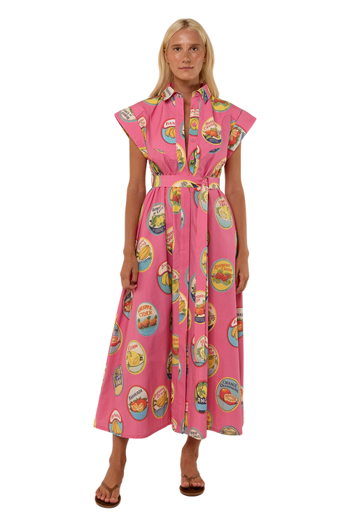 Siren Dress - La Fruta Pink