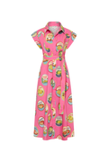 Siren Dress - La Fruta Pink