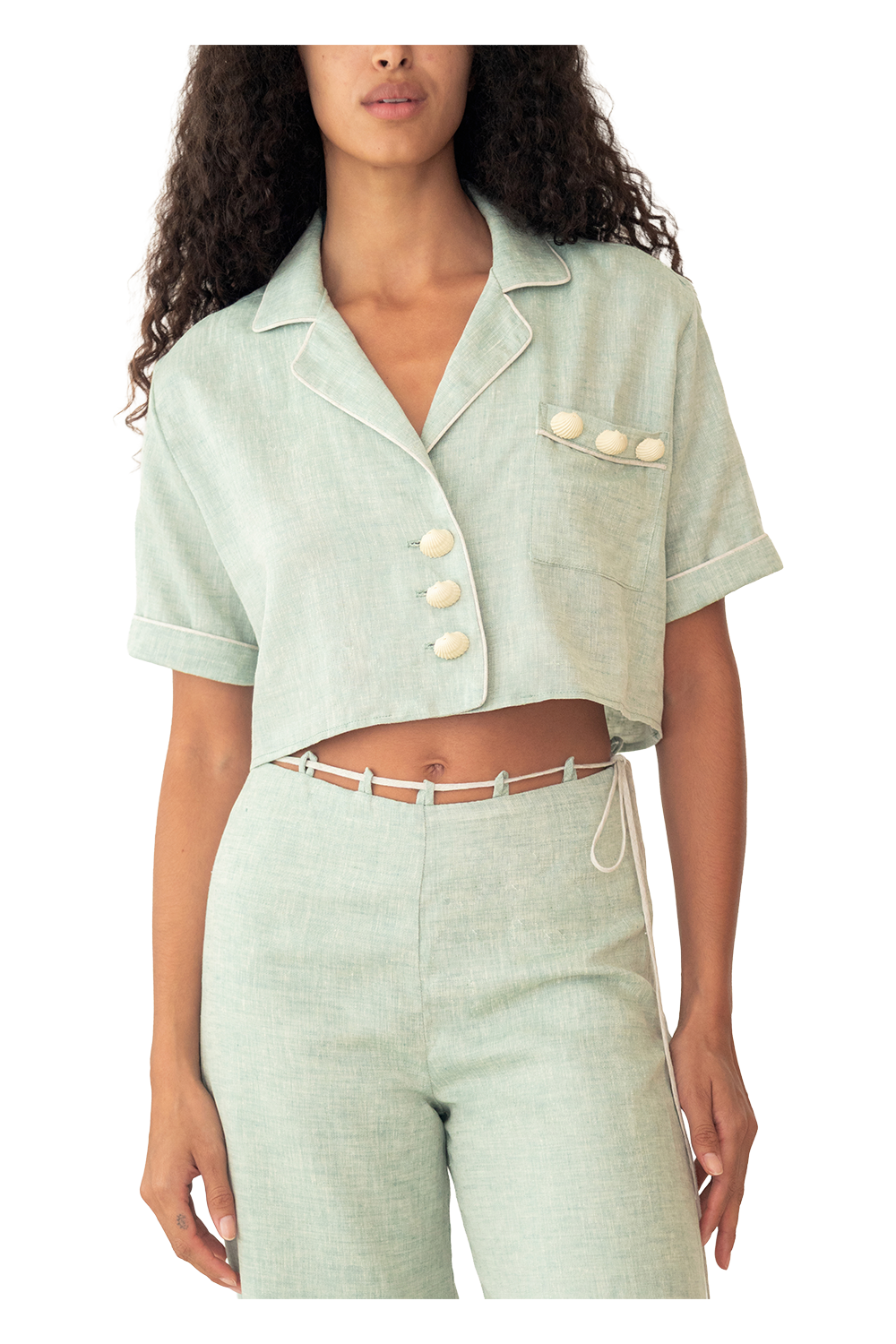 Sonora Shirt - Seafoam
