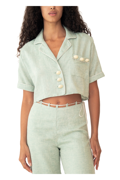 Sonora Shirt - Seafoam