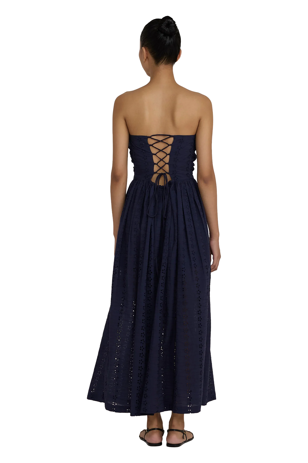 Strapless Tie Back Dress