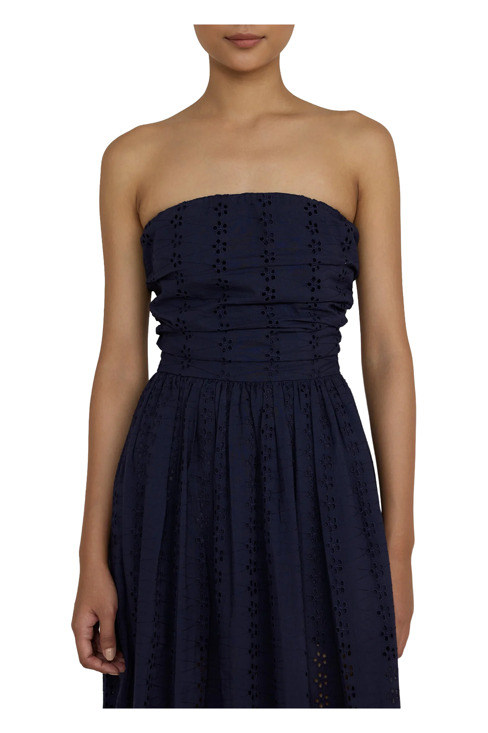Strapless Tie Back Dress