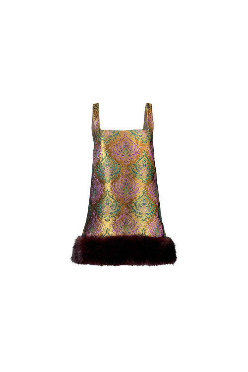 Sulvie Brocade Dress