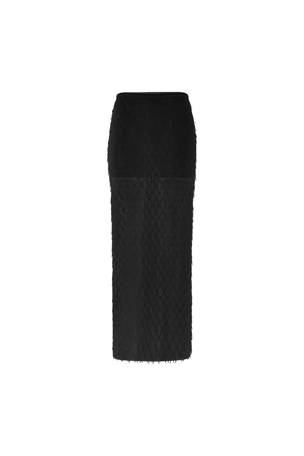 Talitha Fringe Skirt - Licorice