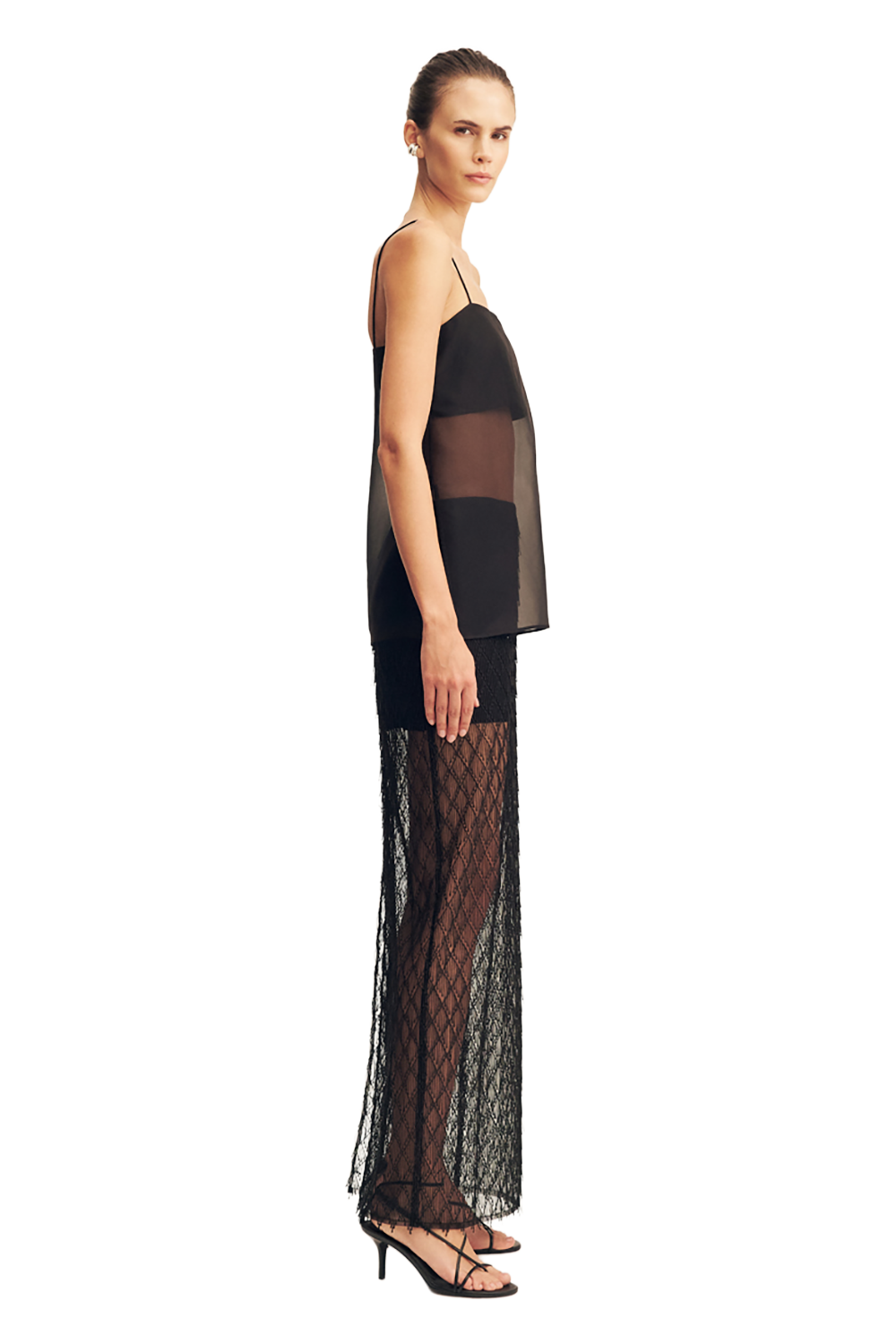 Talitha Fringe Skirt - Liquorice