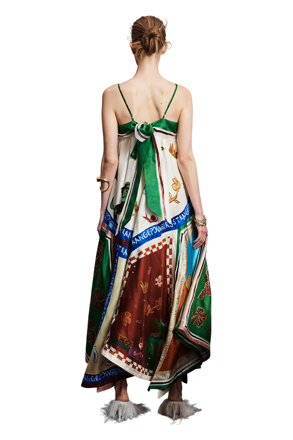 Tangible Love Silk Midi Dress
