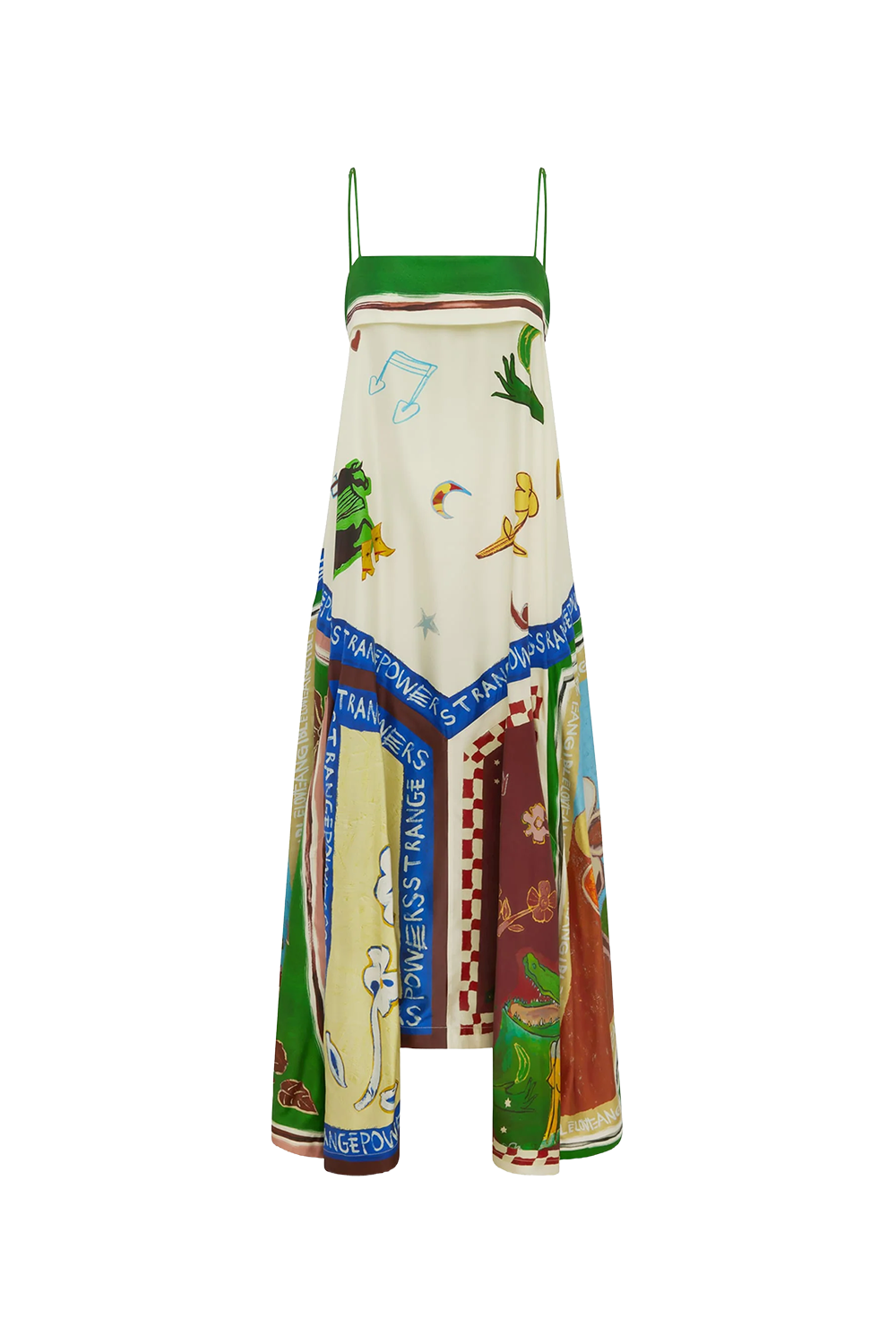 Tangible Love Silk Midi Dress