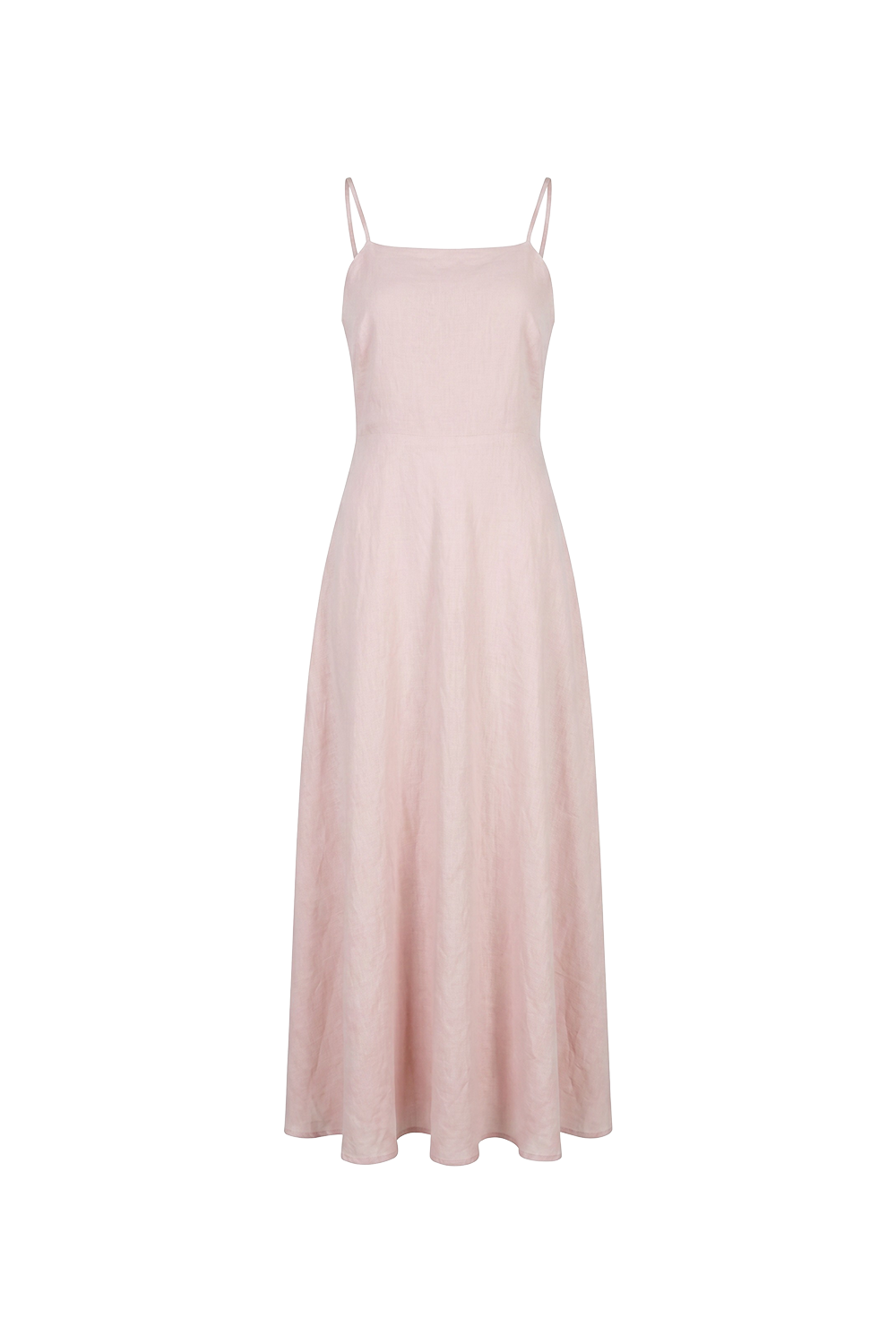 Tie Back Dress - Blush