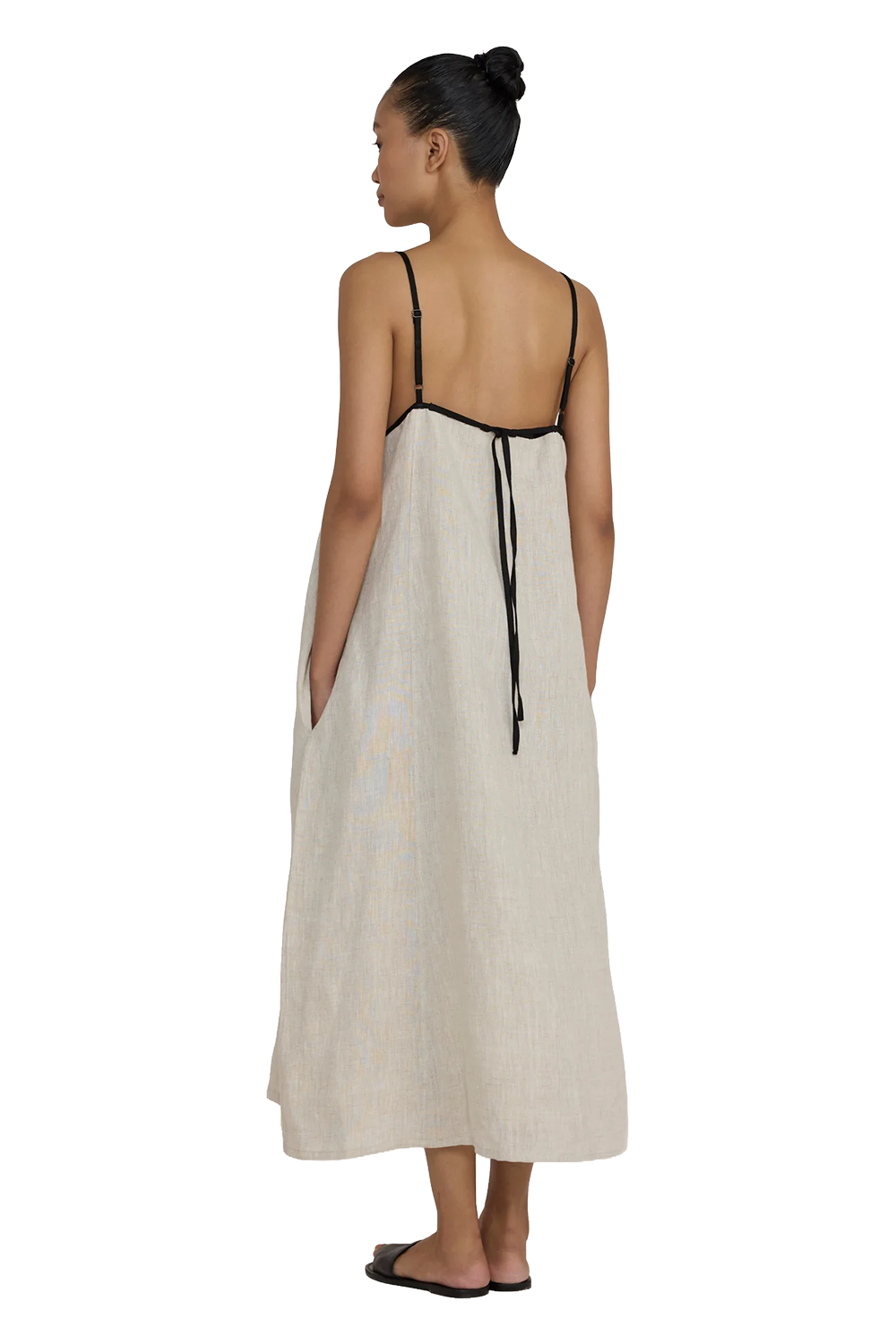 Tie Back Slip Dress