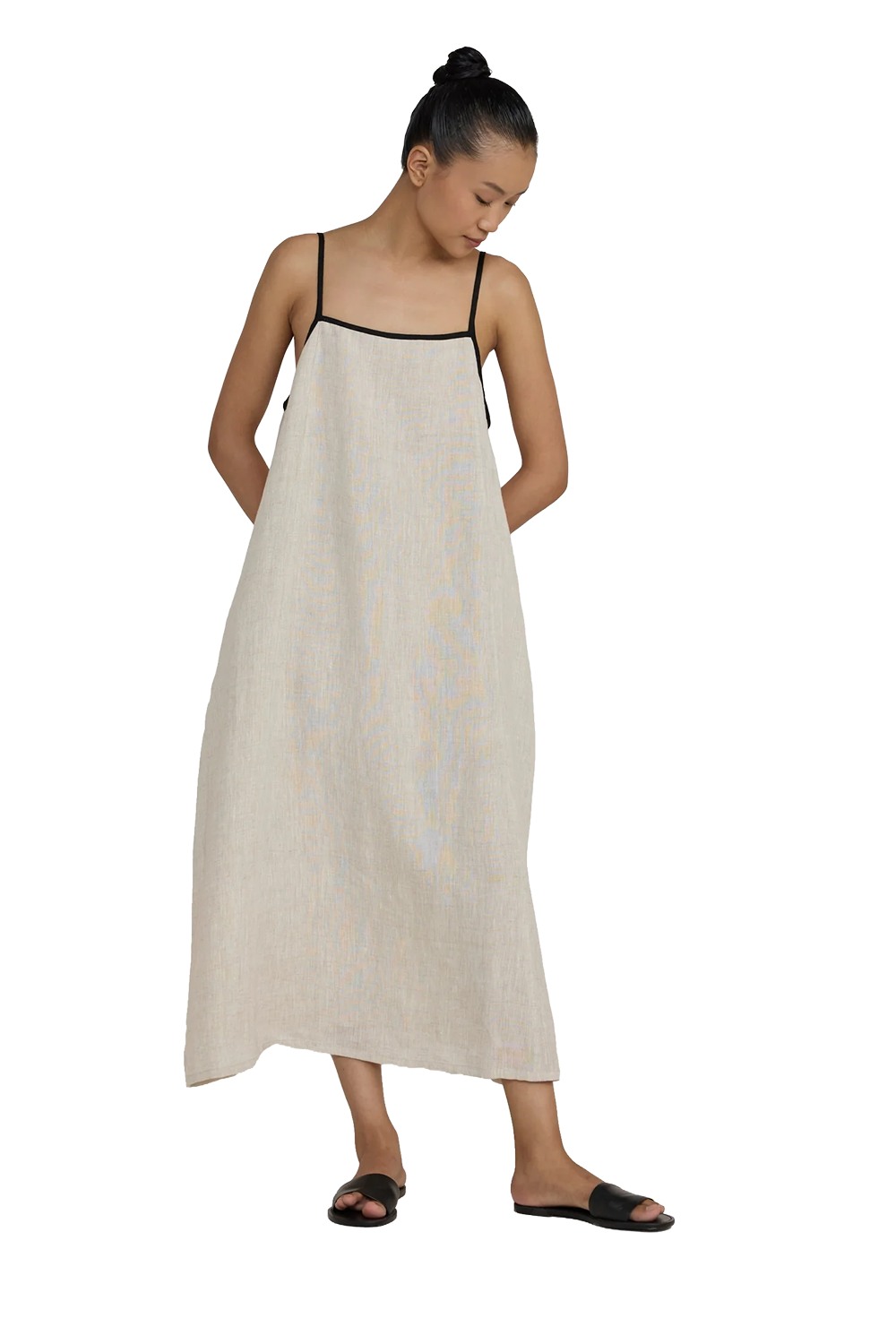 Tie Back Slip Dress
