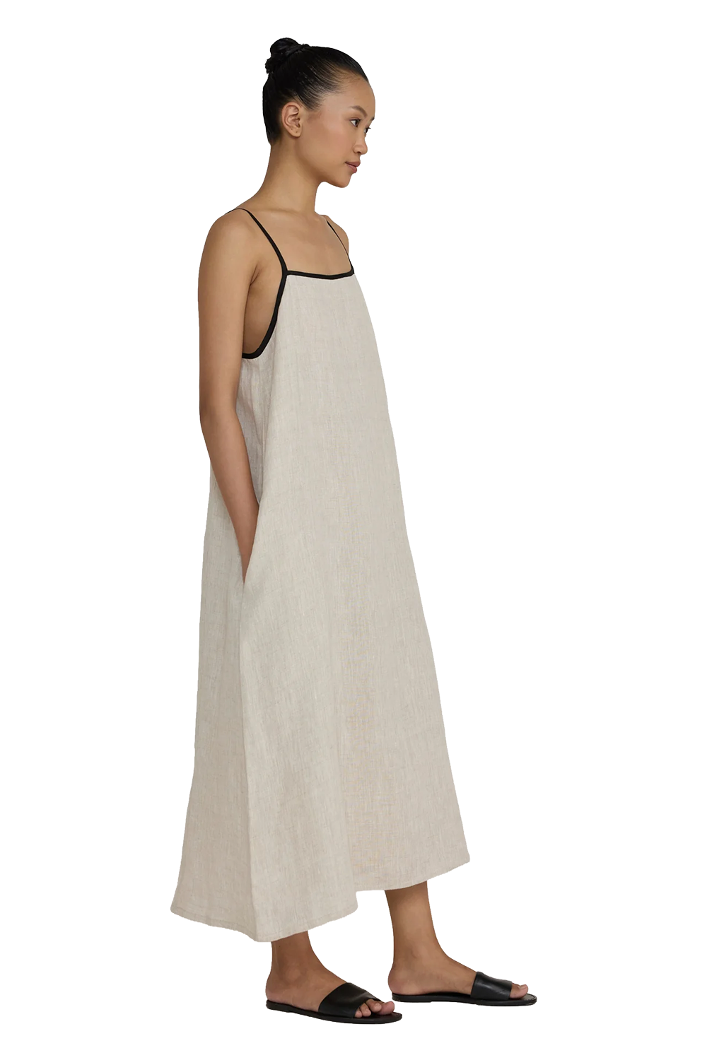 Tie Back Slip Dress