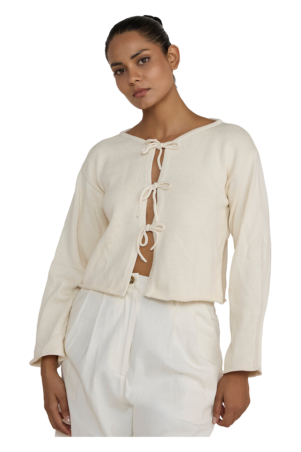 Tie Front Cardigan
