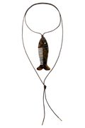 Trout Comb Necklace