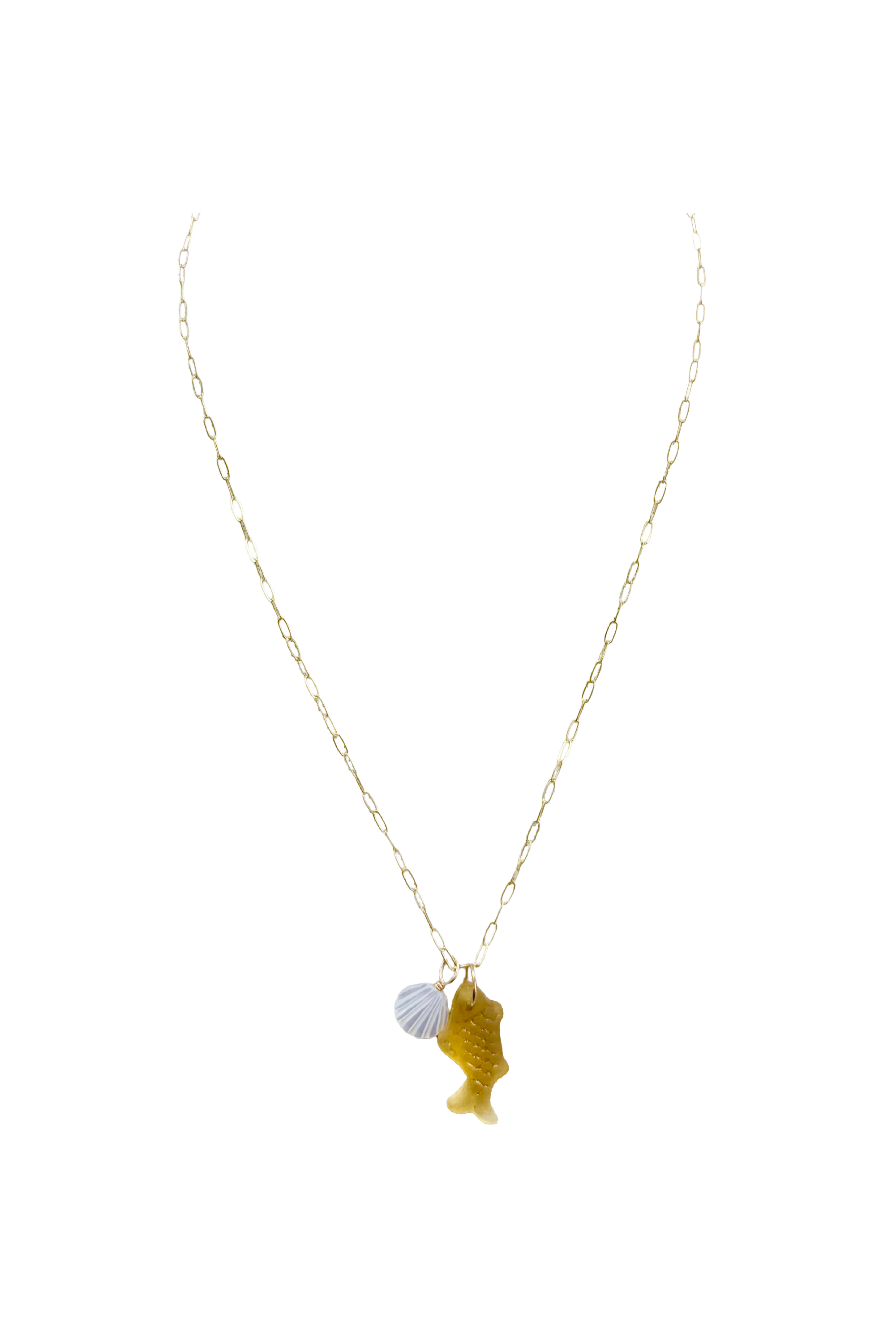 Verre De Mer Charm Necklace