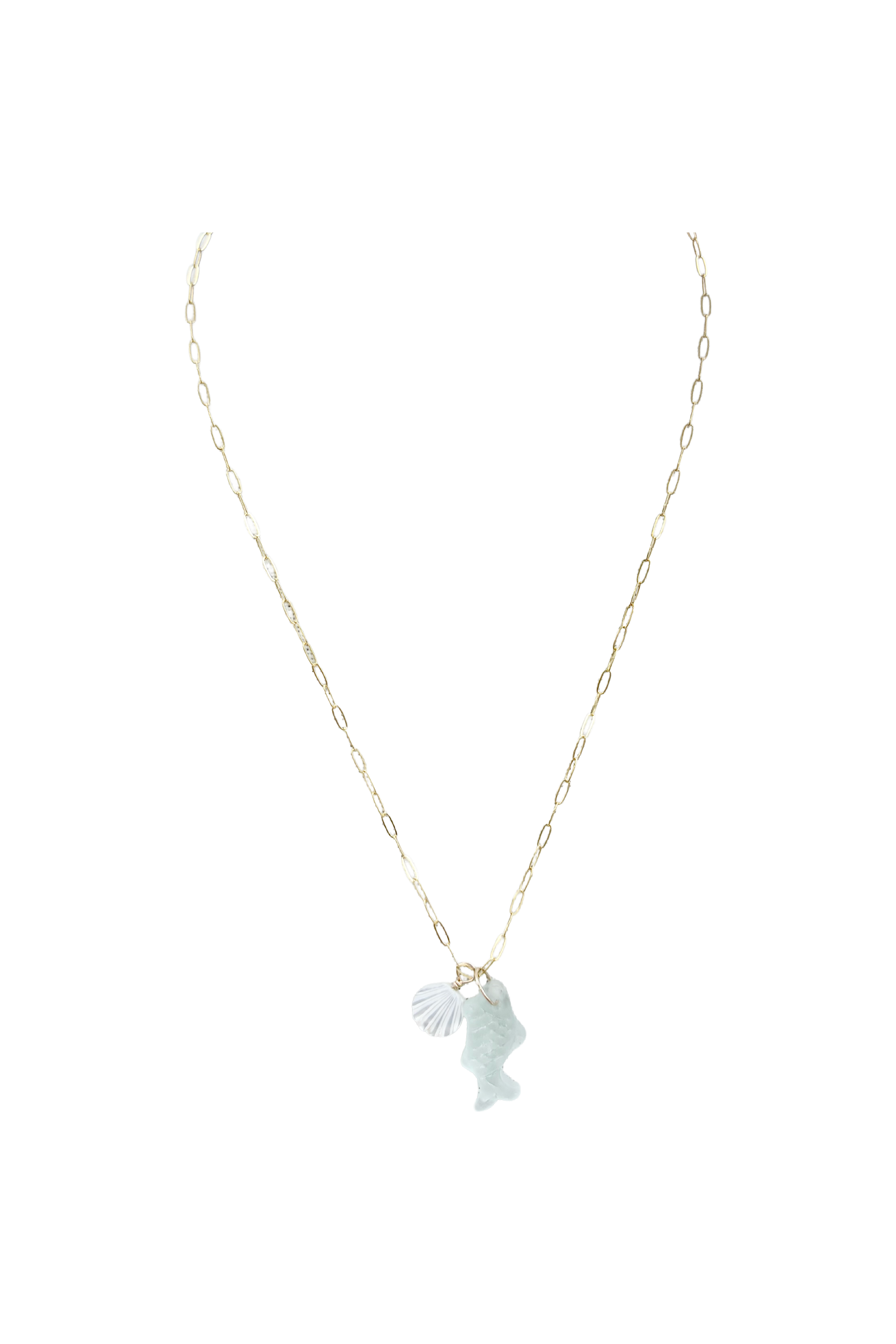 Verre De Mer Charm Necklace
