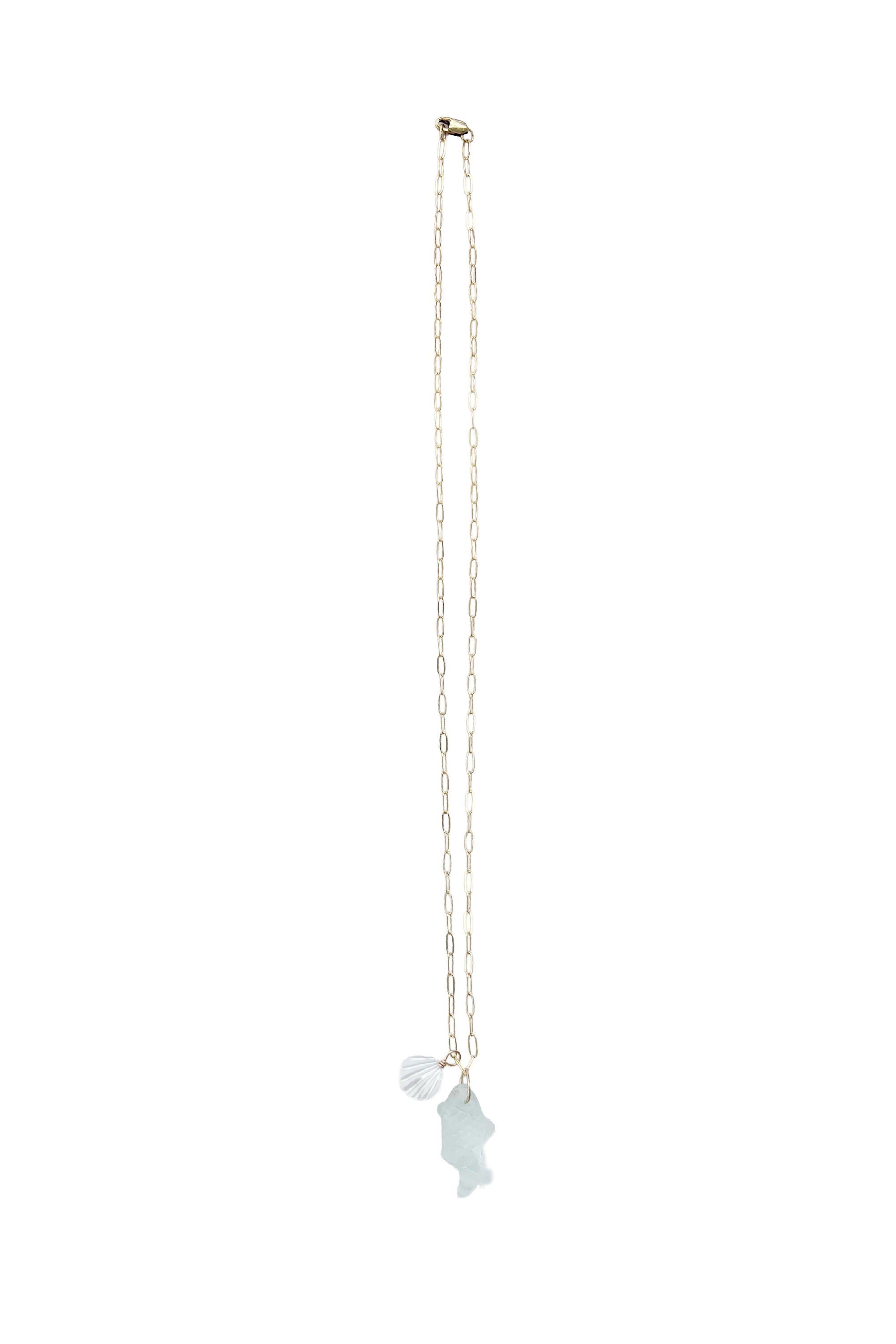 Verre De Mer Charm Necklace
