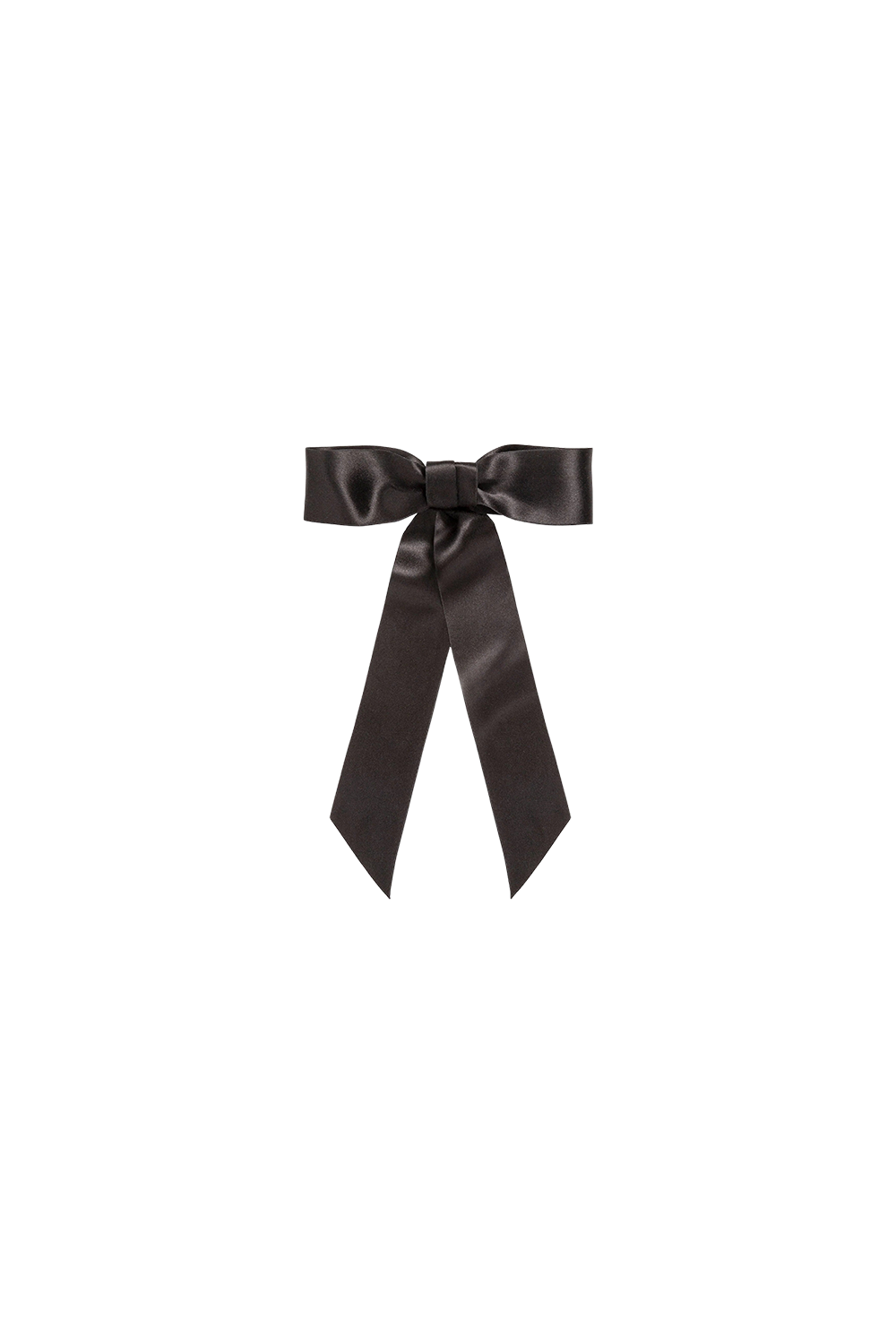Virginia Bow Barrette - Black