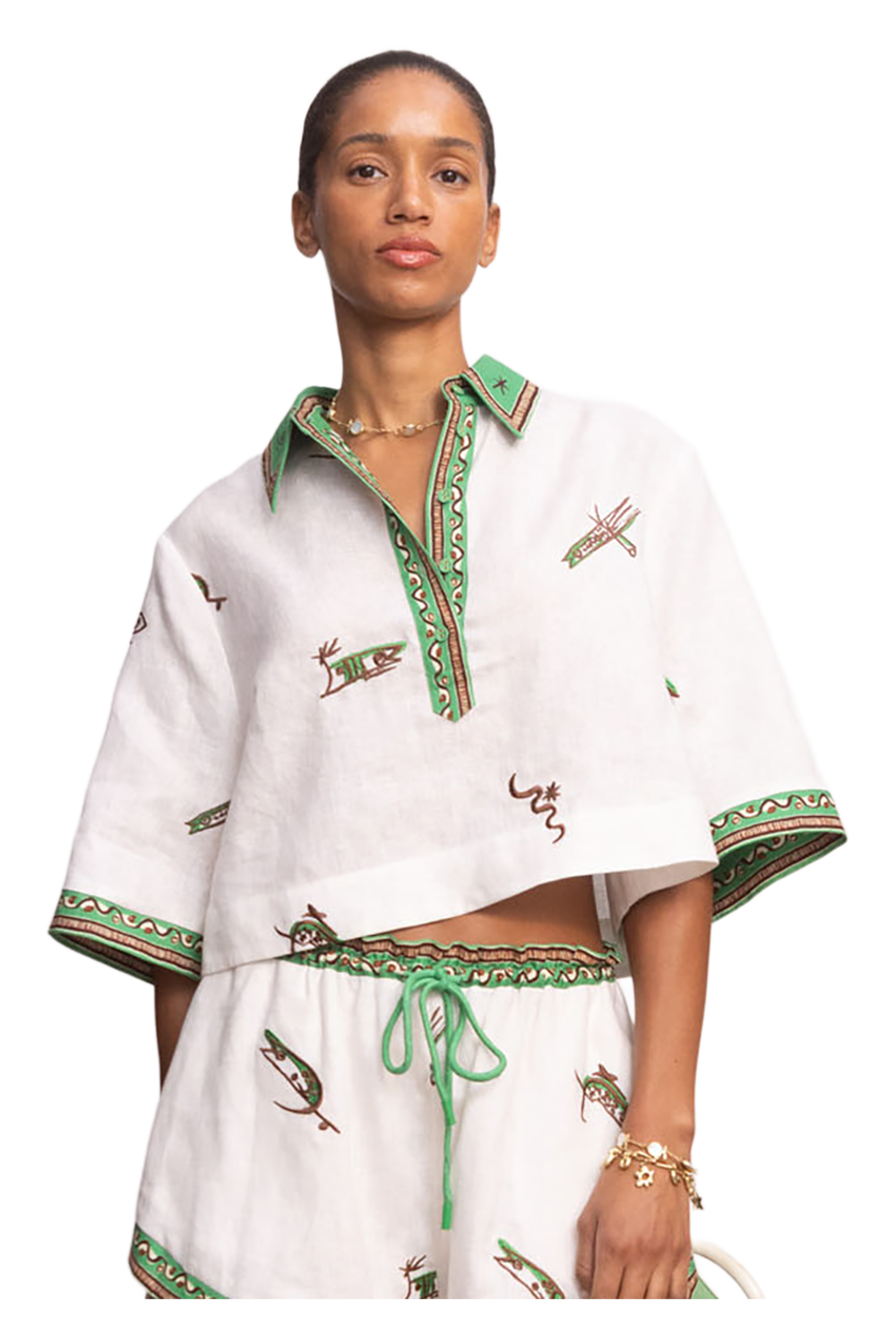 Wanda Embroidered Shirt