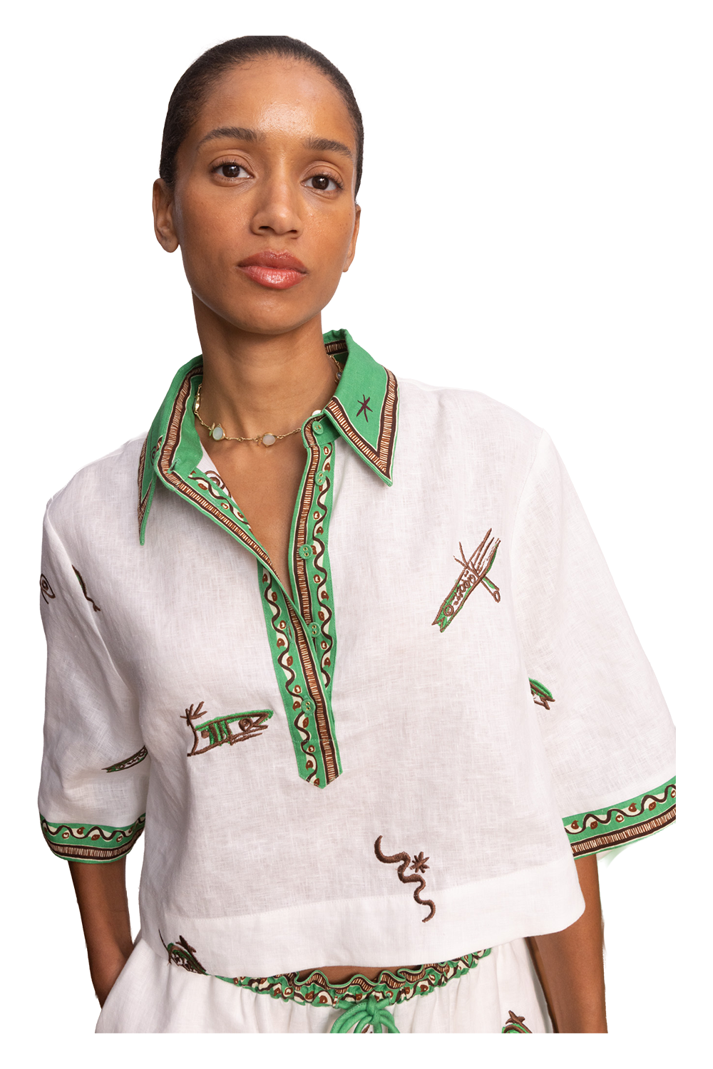 Wanda Embroidered Shirt