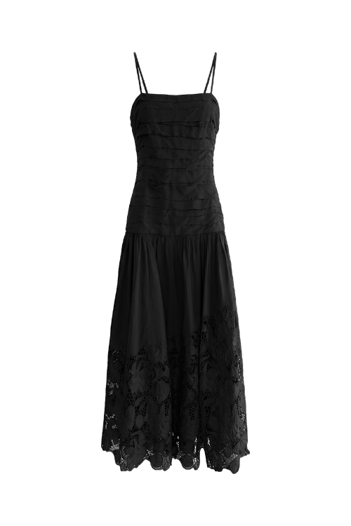 Ziva Ruched Midi Dress